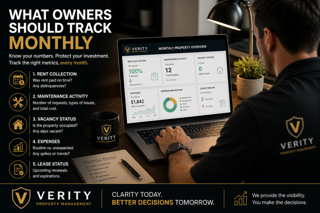 What Property Owners Should Track Each Month